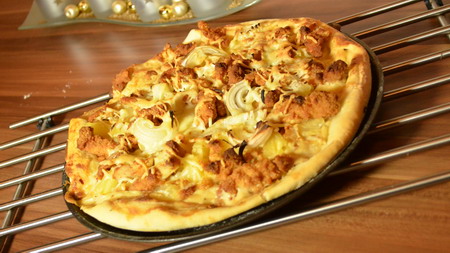 Pizza Chicken Tandoori 45